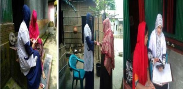পরিবার কল্যাণ সহকারী দ্বারা সেবা প্রদান