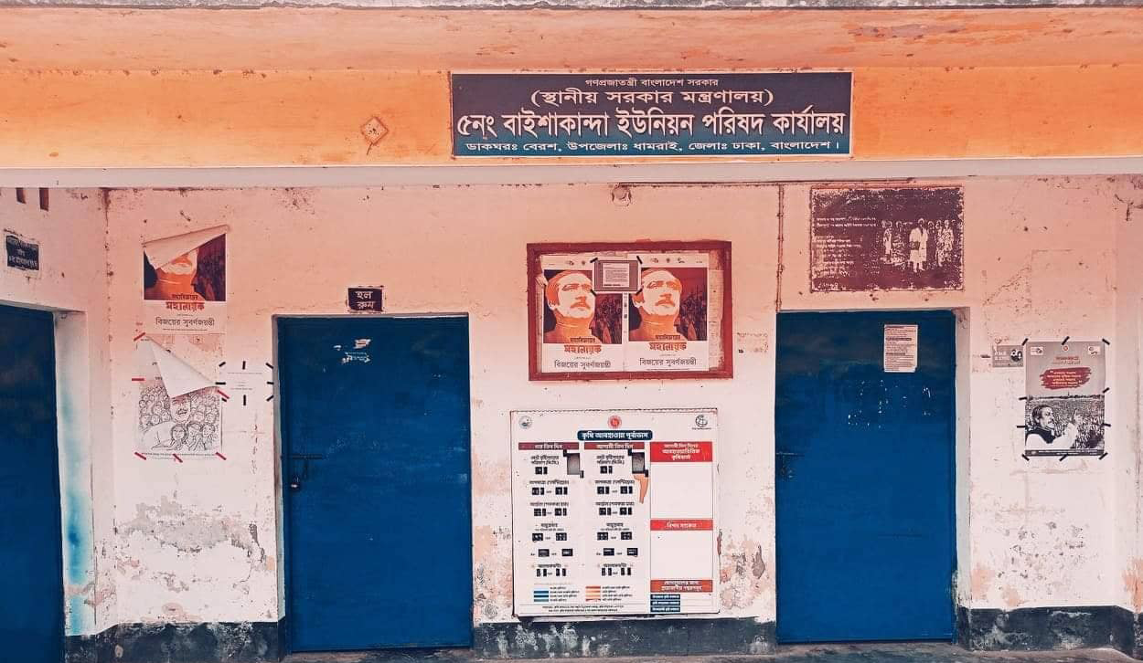 বাইশাকান্দা ইউনিয়ন পরিষদ কার্যালয়